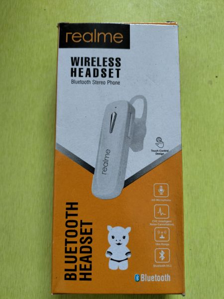 Realme wireless headset Bluetooth Stereo System