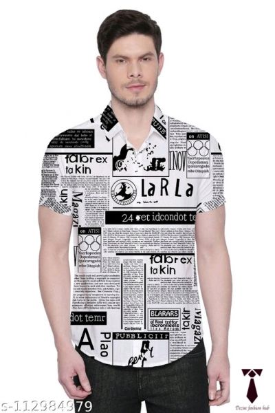 Catalog Name:*Trendy Sensational Men Shirts* Fabric: Cotton 