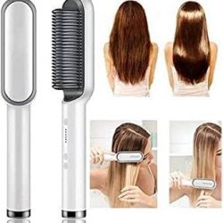 hair streghtner combo brush