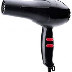 Branded Professional 1800 Watt Hair Dryer N -6130 Hot&Cold (Black)