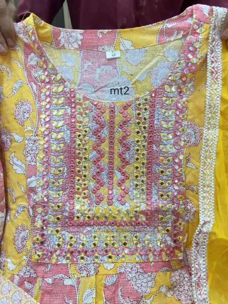 Featuring beautiful Sharara Set with short anarkali top