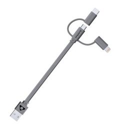 Stuffcool Trish 3 in 1 Cable 3AMP Type-C