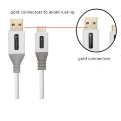 Stuffcool Alto Nylon Braided Micro USB Cable With Charging