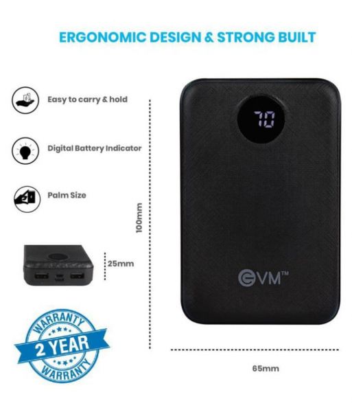 EVM ENABLE PLUS 10000mAh Power Bank