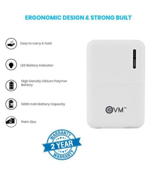 EVM encore 5000 mAh Power Bank
