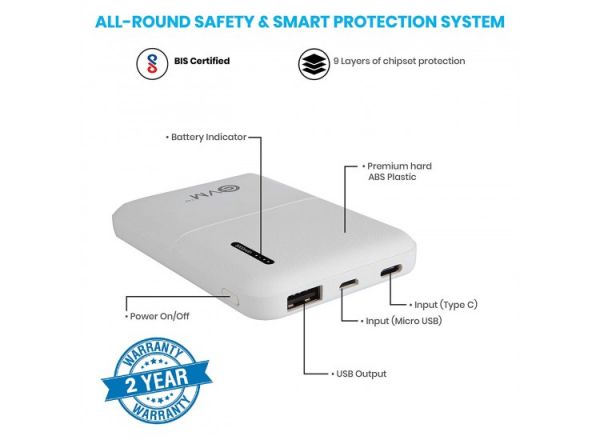 EVM encore 5000 mAh Power Bank