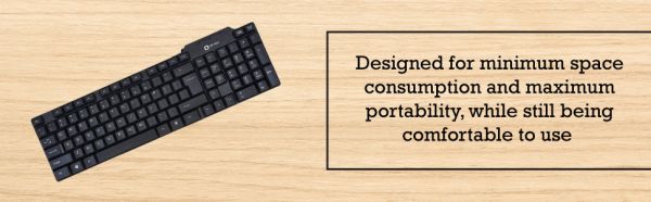 Live Tech KB-01 USB Wired USB Desktop Keyboard