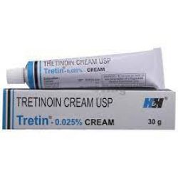 Tretin 0.025% 30Gm Cream