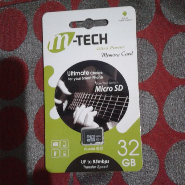 M Tech 32 GB Memory card 