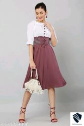 Girls And Women Stylish Shorts Dress