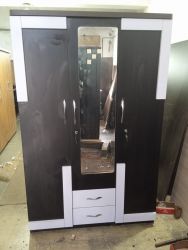 3 door wardrobe with mirror only 7499