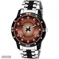 Stylish Black Dial Analog Watch For Men