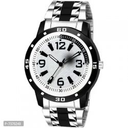 Stylish Black Dial Analog Watch For Men