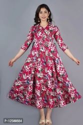 Rayon Beautiful Anarkali Kurtas