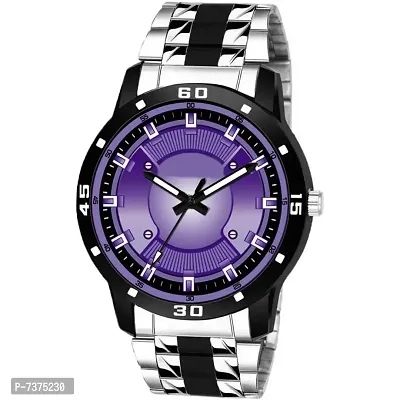 Stylish Black Dial Analog Watch For Men