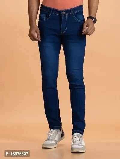 Grey Denim Mid Rise Jeans