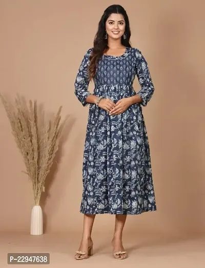 Fancy cotton maternity Feeding Kurti with side dori