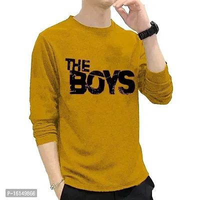 Kushi Flyer Full Sleeve Men Printed Round Neck T-Shirt