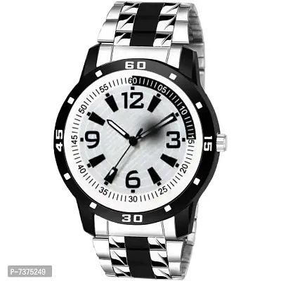 Stylish Black Dial Analog Watch For Men