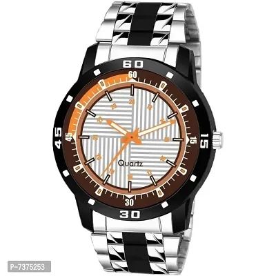 Stylish Black Dial Analog Watch For Men