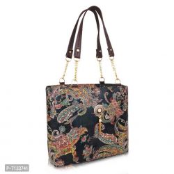 Printed Handbag For Women And Girls 