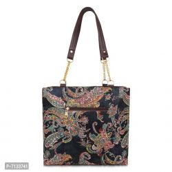 Printed Handbag For Women And Girls 