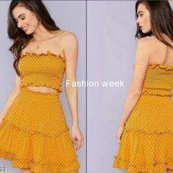 Classy elegent women top & bottom set