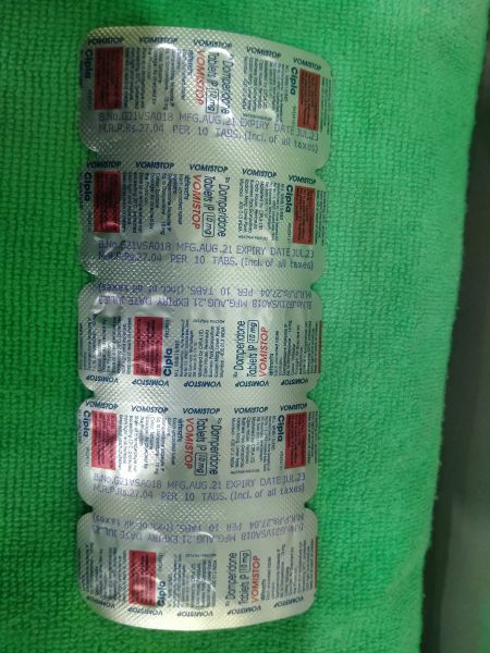 Vomistop (Domeperidone Tablets IP 10mg)