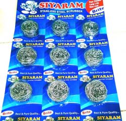 Siyaram stainless steel scrubber