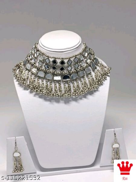 Mirror jewellery set 