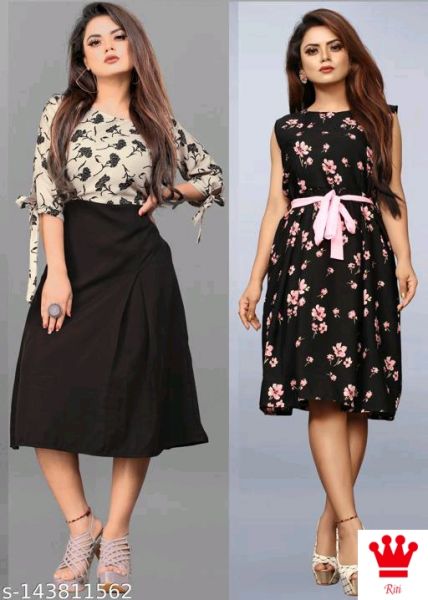 Combo western dress for women 