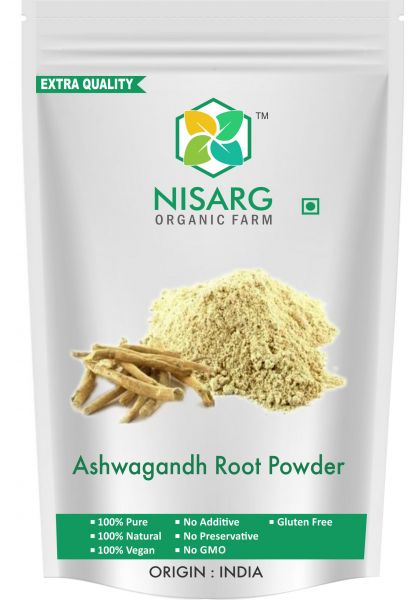 Organic Ashwagandha Root Powder 100g