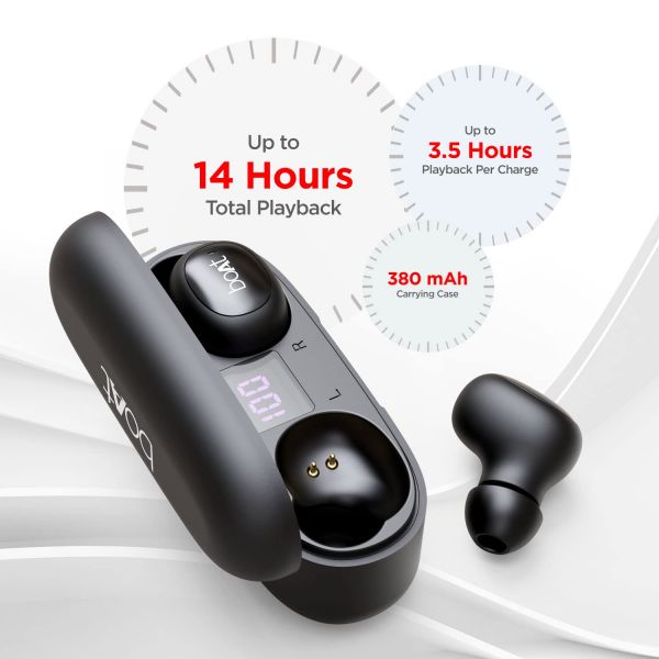 boAt Airdopes 121v2 True Wireless Earbuds with Upto 14 Hours Playback