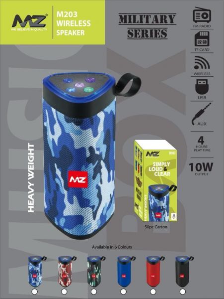 MZ Portable Speakar Miltry Series