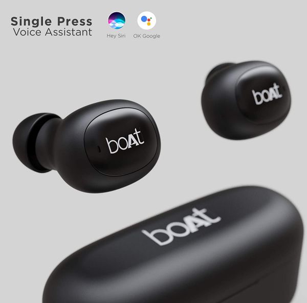 boAt Airdopes 121v2 True Wireless Earbuds with Upto 14 Hours Playback