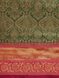 Beautiful Rich Pallu And Jacquard Work On All Over The Soft Silk Saree