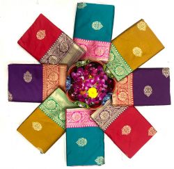 Pretty Rich Pallu & Jacquard Work Kanjivaram Saree - Special Wedding Edition