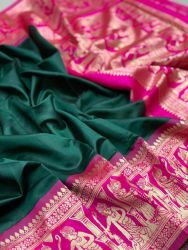 Fashionable Lichi Silk With Waving And Nice Extra Ordinary Latest Soft Silk Sarees