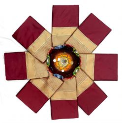 Attractive Design Lichi Silk Wedding Saree With Woven Golden Zari Pallu Butta Work Saree