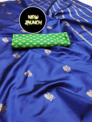 Party Wear Rich Pallu & Jacquard Work Kanjivaram Saree - Special Wedding Edition