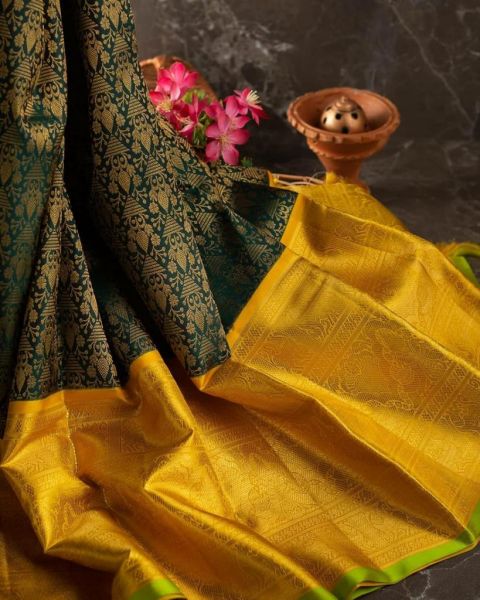 Fabulous Wear Lichi Silk With Waving And Nice Extra Ordinary Latest Soft Silk Sarees