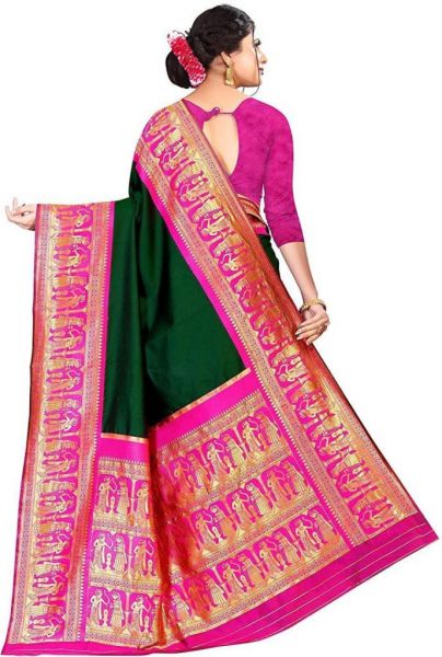 Fashionable Lichi Silk With Waving And Nice Extra Ordinary Latest Soft Silk Sarees