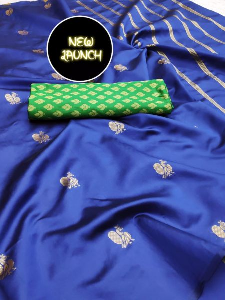 Party Wear Rich Pallu & Jacquard Work Kanjivaram Saree - Special Wedding Edition