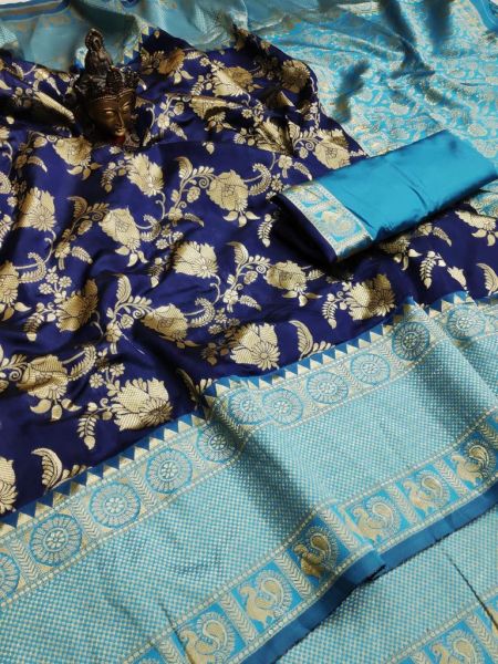 Attractive Wear Lichi Silk With Waving And Nice Extra Ordinary Latest Soft Silk Sarees