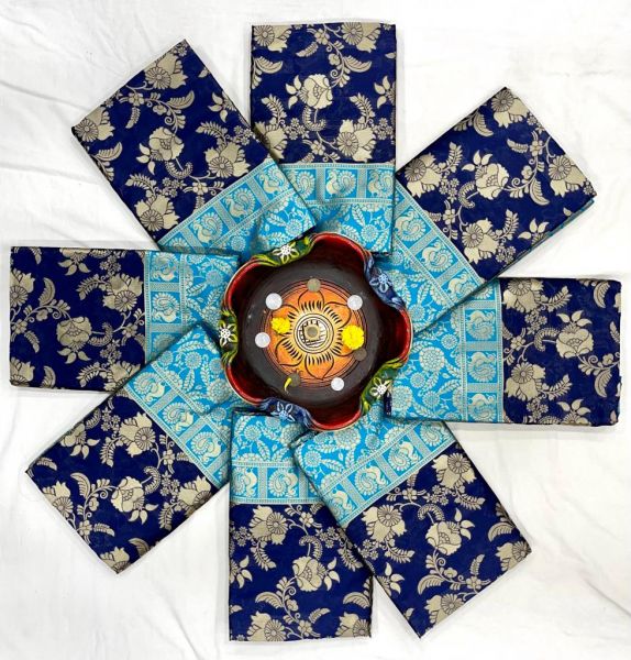 Attractive Wear Lichi Silk With Waving And Nice Extra Ordinary Latest Soft Silk Sarees