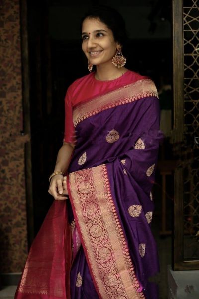 Pretty Rich Pallu & Jacquard Work Kanjivaram Saree - Special Wedding Edition
