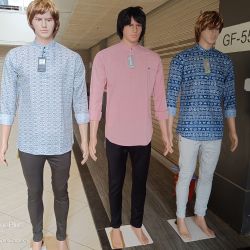 Printed and plain kurtas 