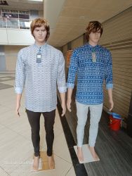 Printed and plain kurtas 