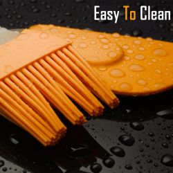 2PC OF BIG BRUSH & SPATULA SET FOR PASTRY, CAKE MIXER, DECORATING, COOKING, BAKING, GRILLING TANDOOR | BAKEWARE COMBO