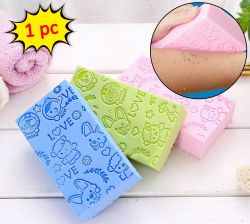 Bath sponge, body scrubber ,Ultra Soft Exfoliating Sponge